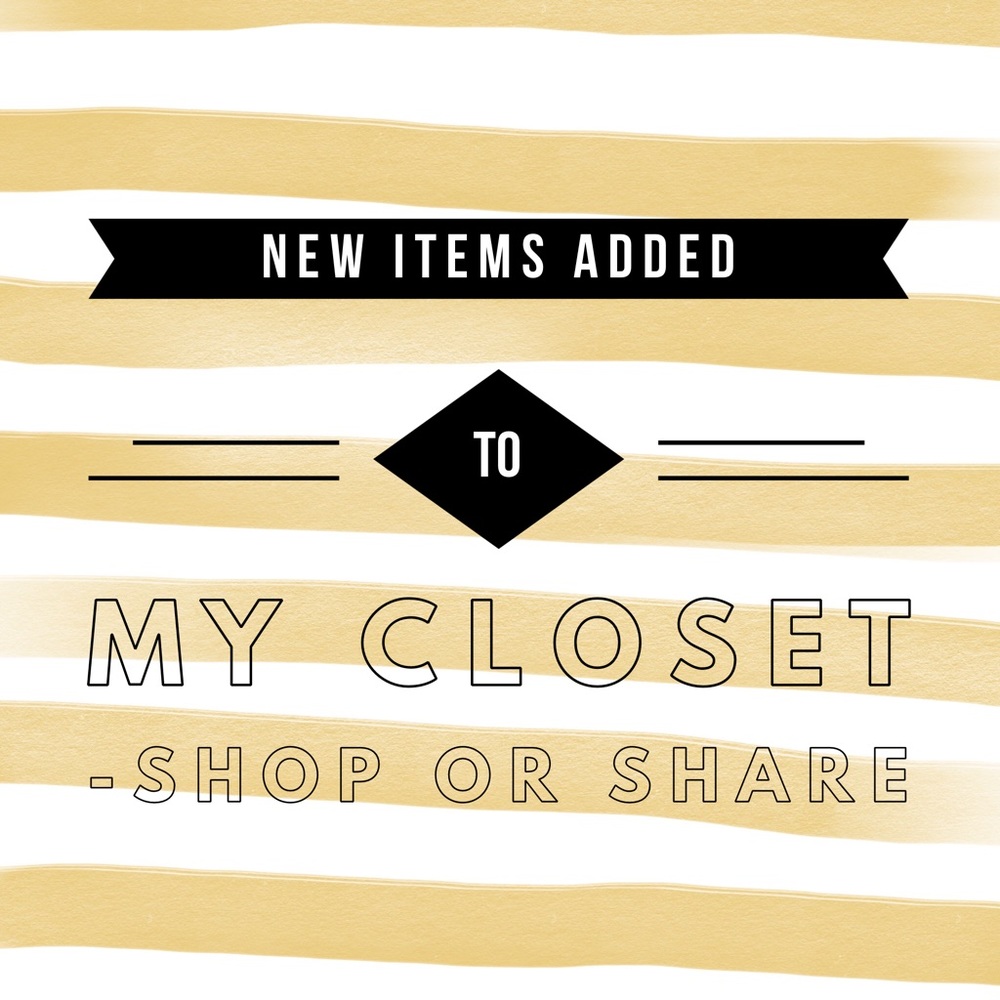 New items added to my closet